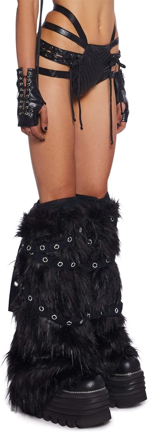 image:imageDolls Kill Rude Awakening LaceUp Shorts by Club Exx Vegan Leather LaceUp Comfortable Fit for Festivals amp RavesBlack
