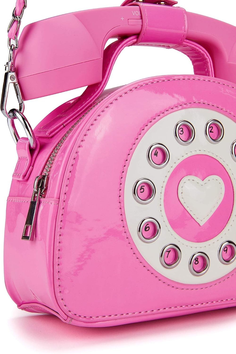 image:imageDolls Kill Hello Operator Crossbody Purse by Sugar Thrillz Retro Phone Purse with Vegan Leather amp Detachable Chain One Size
