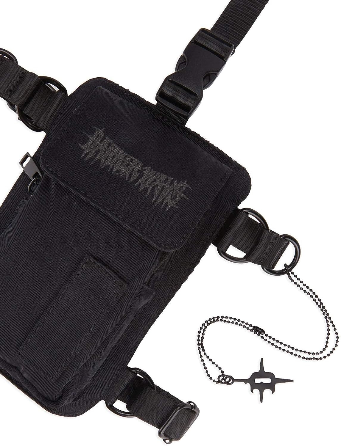 image:imageDolls Kill Snare Leg Garter Utility Belt Bag by DARKER WAVS Adjustable Straps QuickRelease Buckle amp Single Pocket One Size
