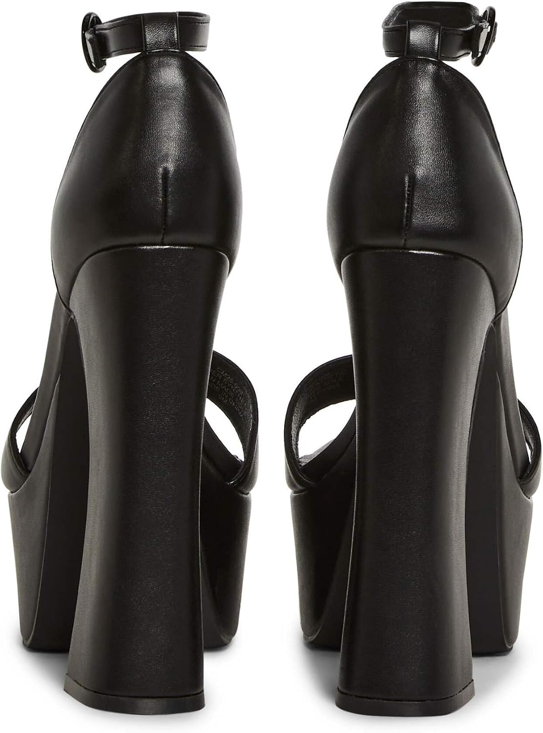 image:imageDolls Kill Holy Revelation Pure Platform Heels by Current Mood Vegan Leather Peep Toe Heels for Bold ConfidenceBlack