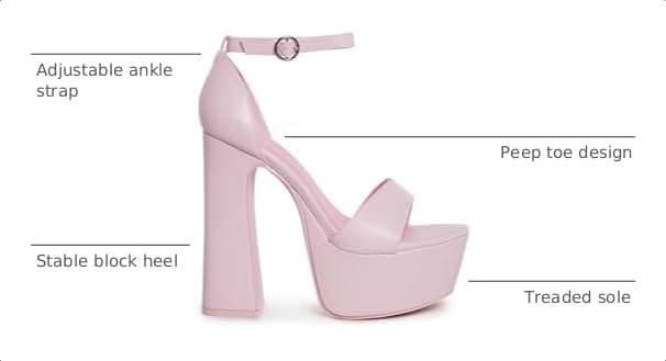 image:imageDolls Kill Holy Revelation Pure Platform Heels by Current Mood Vegan Leather Peep Toe Heels for Bold ConfidencePink