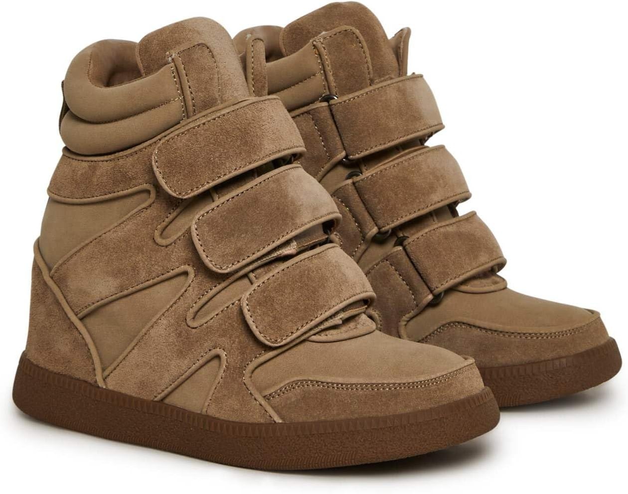 image:imageDolls Kill Wedge Sneaker by Darker WAVSBrown