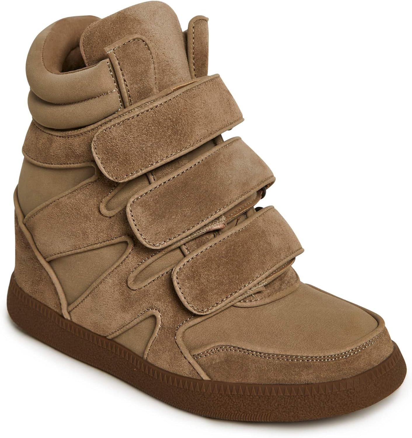 image:imageDolls Kill Wedge Sneaker by Darker WAVSBrown