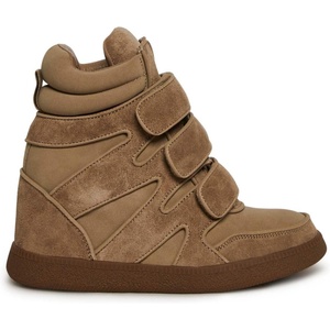 Dolls Kill Wedge Sneaker by Darker WAVS(Brown)