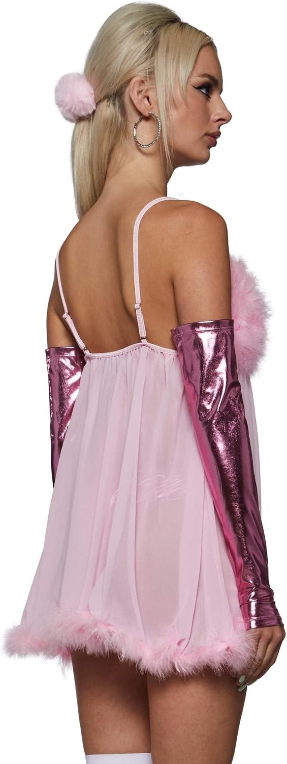 image:imageDolls Kill Austin The Spy Inspired Costume Sheer Shagged Fembot Outfit by Trickz N Treatz