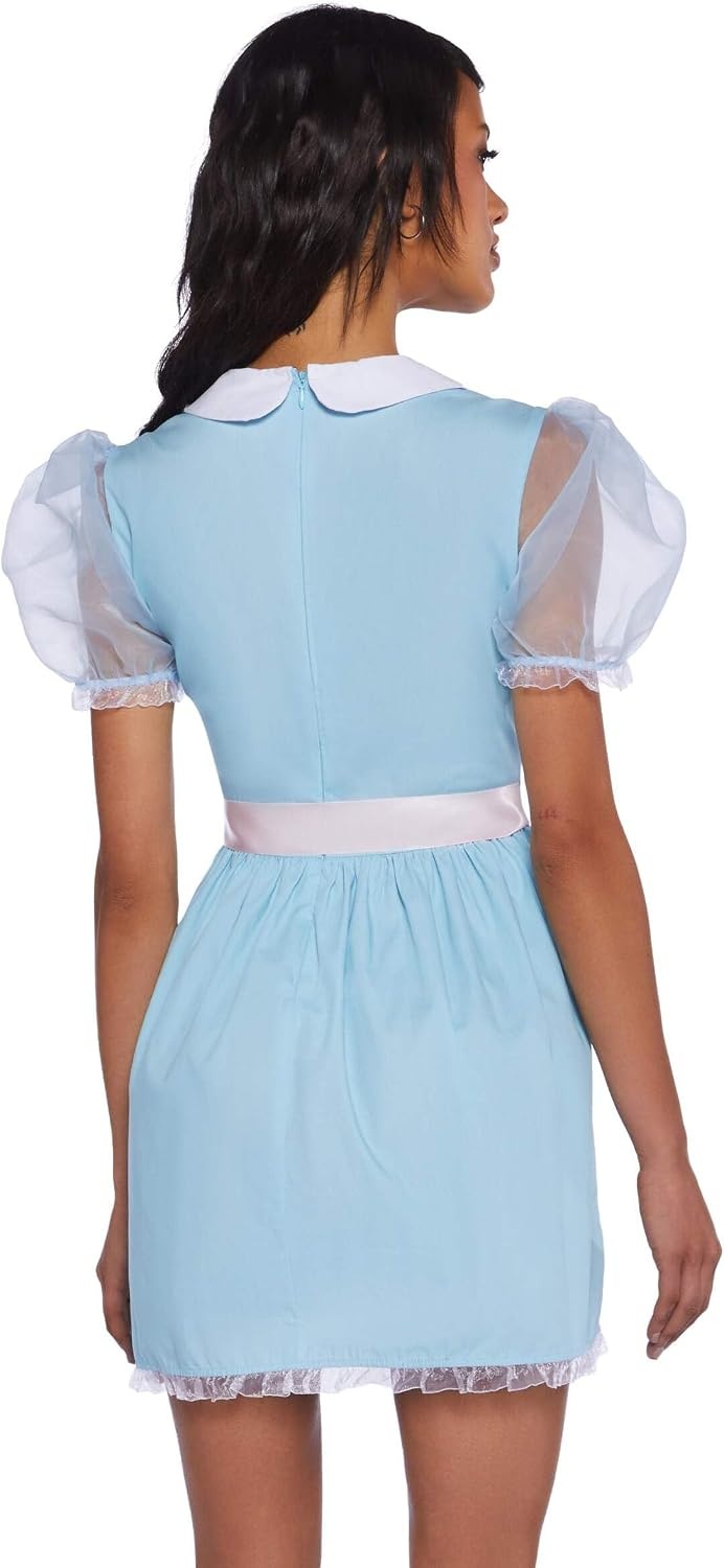 image:imageDolls Kill Baby Doll Dress Outfit for Women Scary Shining Twins Inspired Costume by Trickz N Treatz