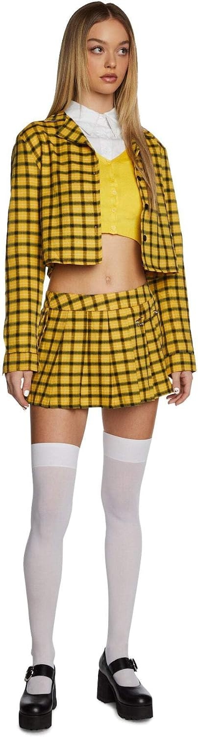 image:imageDolls Kill Clueless Inspired Costume Plus Size Cher Whatever Plaid Outfit by Trickz N Treatz