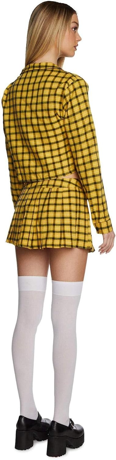 image:imageDolls Kill Clueless Inspired Costume Plus Size Cher Whatever Plaid Outfit by Trickz N Treatz