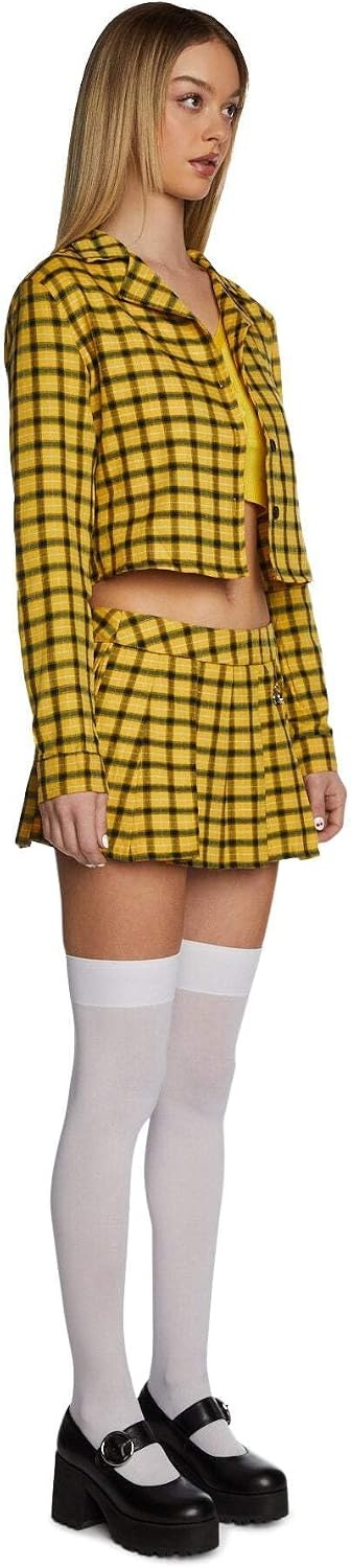 image:imageDolls Kill Clueless Inspired Costume Plus Size Cher Whatever Plaid Outfit by Trickz N Treatz