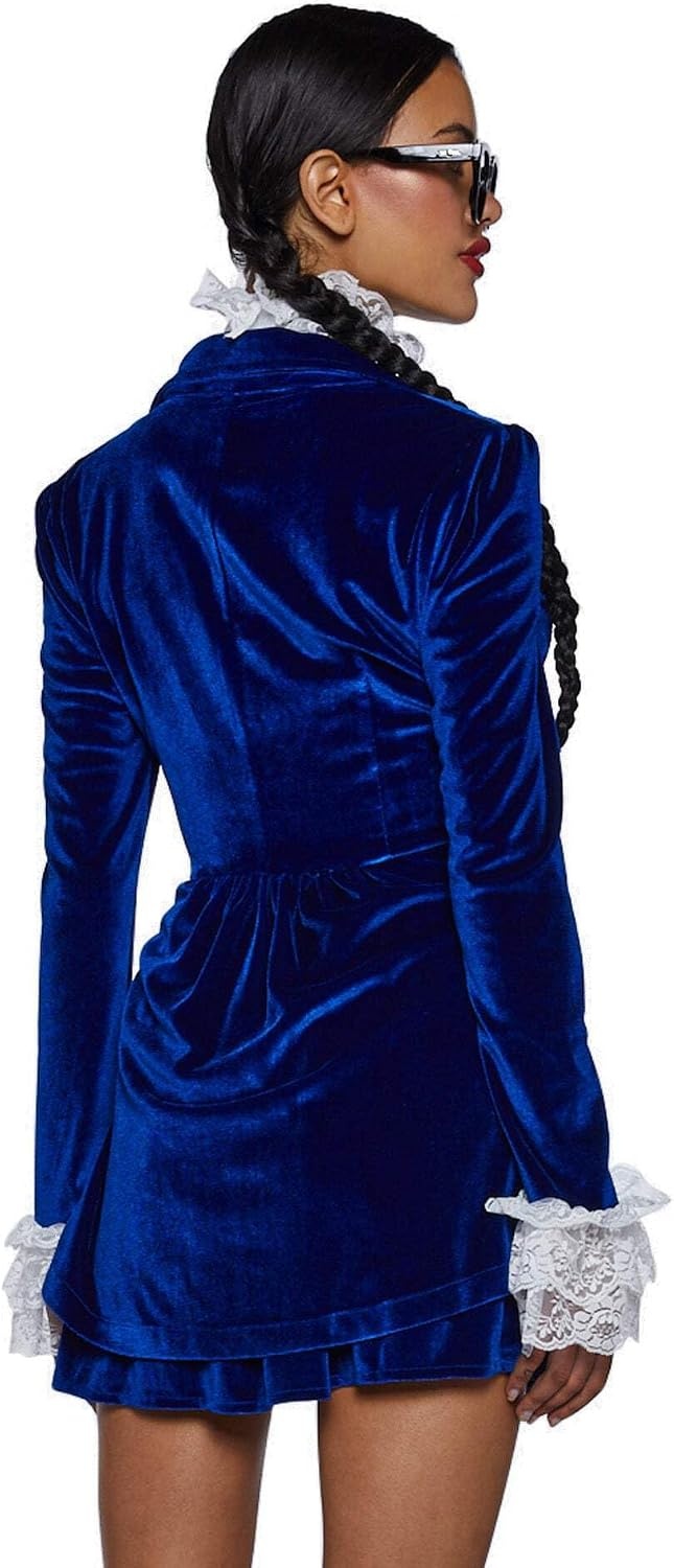 image:imageDolls Kill Groovy Baby Costume Set Velvet Dress amp Skirt Spy Outfit by Trickz N Treatz