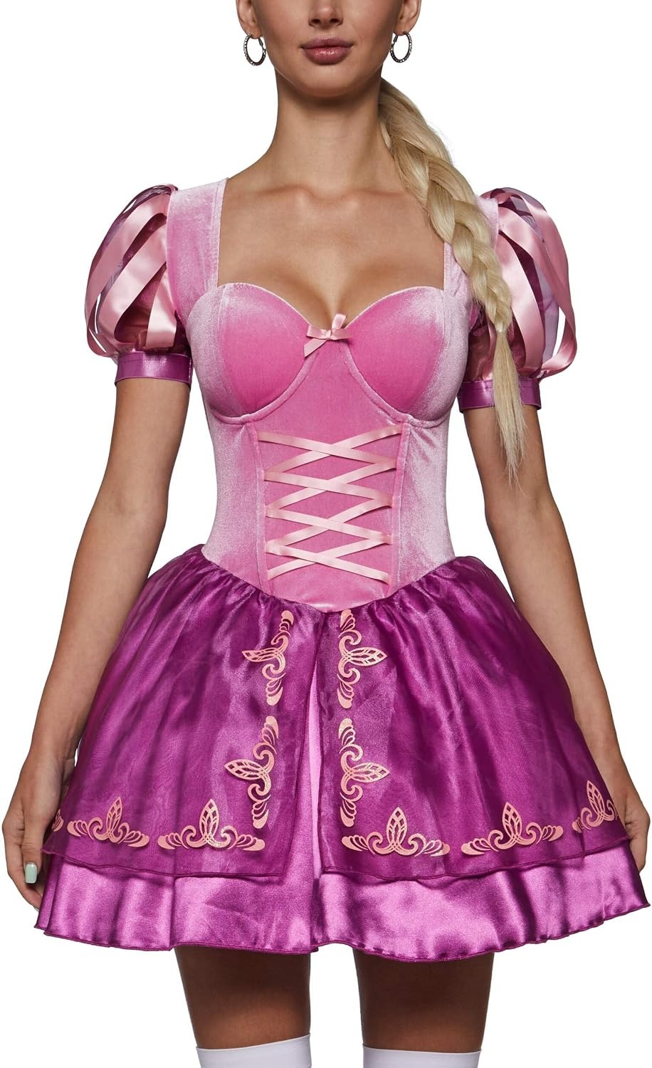 image:imageDolls Kill Long Hair Princess Costume Tower Trapped Princess Outfit by Trickz N Treatz