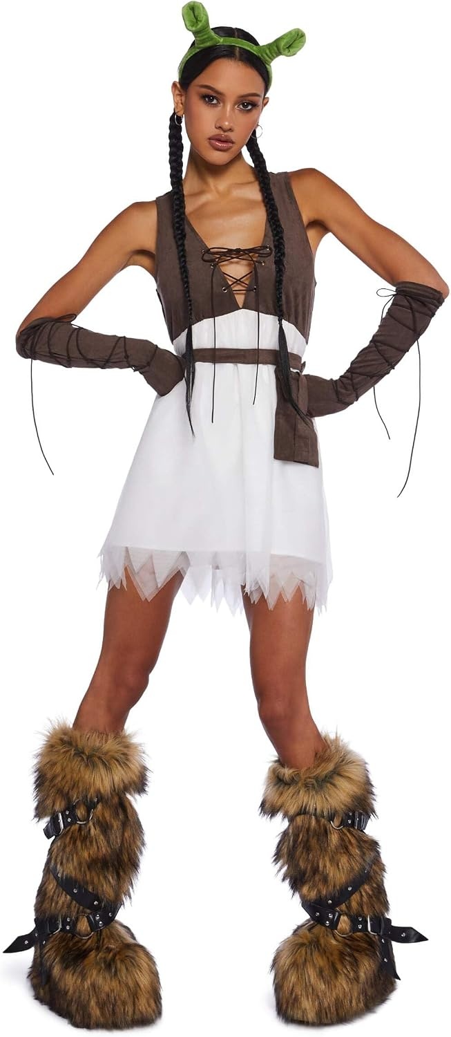image:imageDolls Kill Ogre Princess Halloween Costume Swamp Fairytale Outfit by Trickz N Treatz