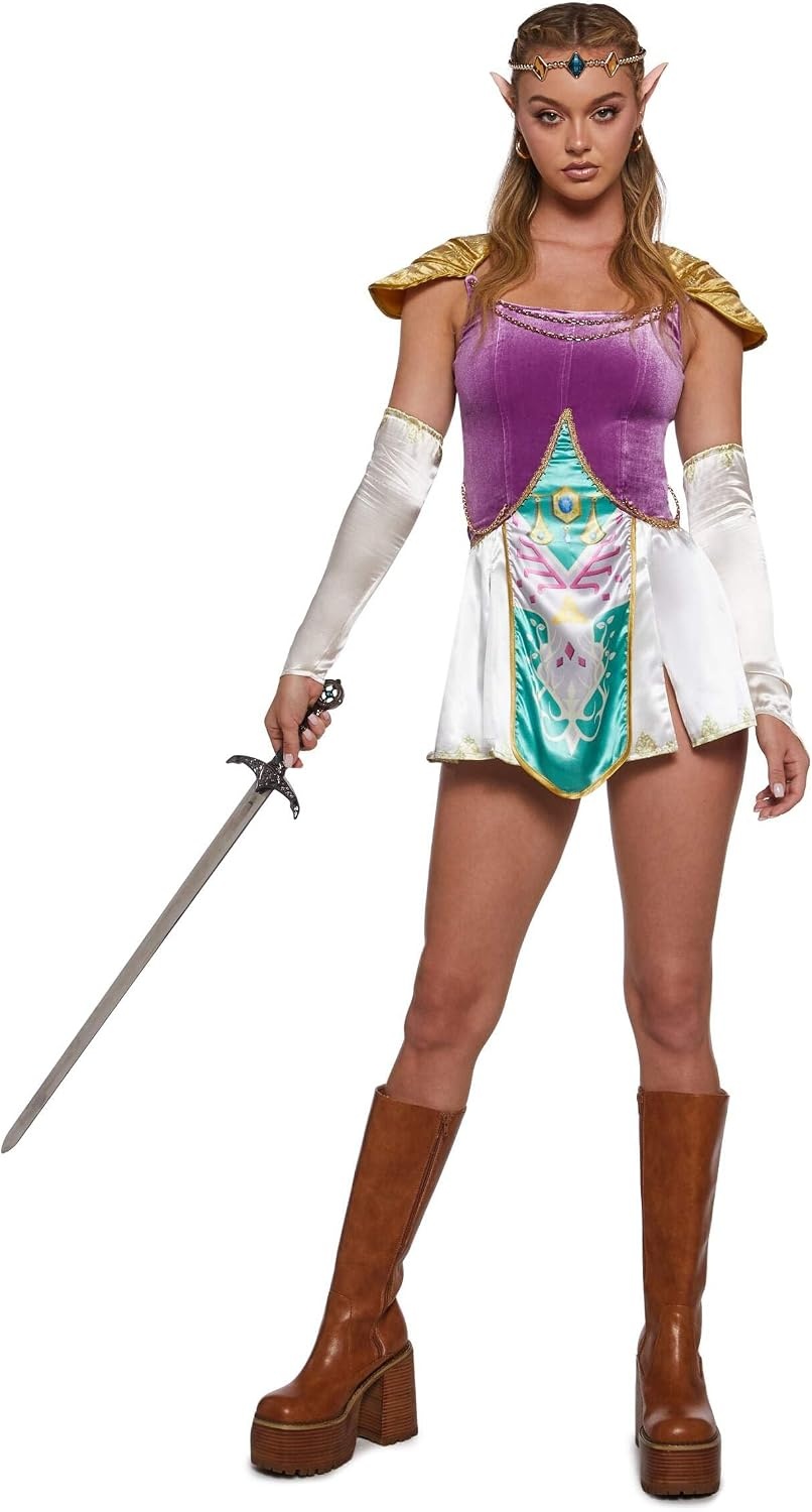 image:imageDolls Kill Warrior Princess Halloween Costume for Women Video Game Legend Wild by Trickz N Treatz