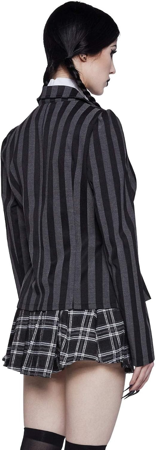 image:imageDolls Kill Wednesday A Costume Goth Inspired Blazer and Skirt by Trickz N Treatz