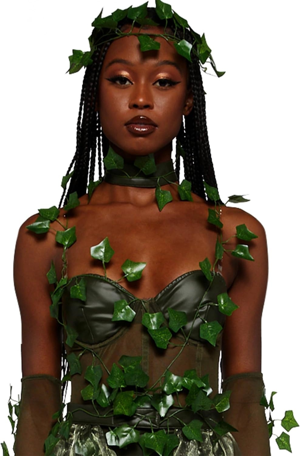image:imageDolls Kill Wood Nymph Inspired Costume Green Ivy Poison Outfit by Trickz N Treatz