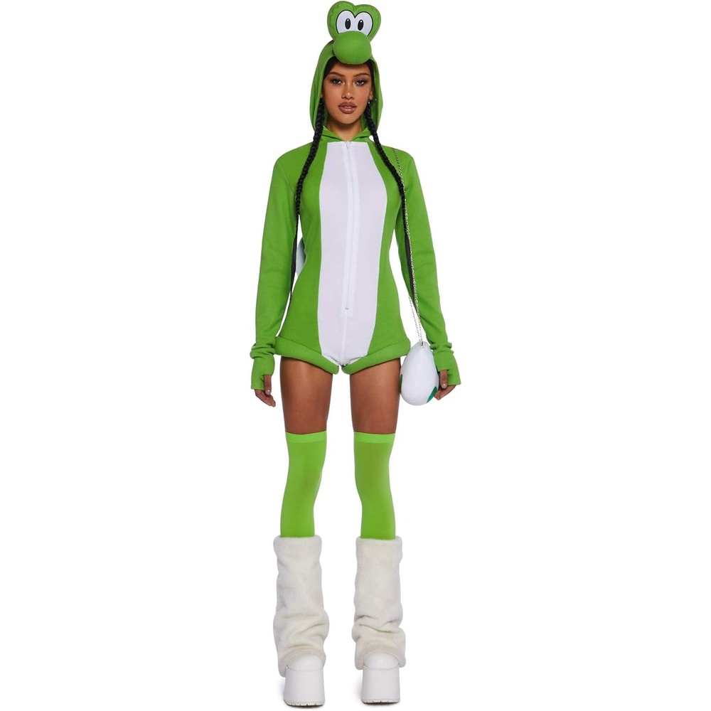 image:imageDolls Kill Dino Pal Costume Yoshi Inspired Video Game Outfit by Trickz N Treatz