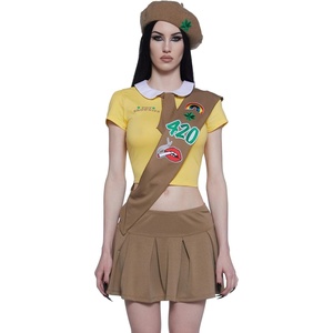 Dolls Kill Mary Jane Pot Brownie Costume – Stoner Scout Outfit by Trickz N’ Treatz