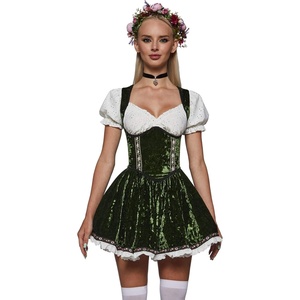 Dolls Kill Oktoberfest Bavarian Maiden Costume – German Beer Hall Maiden Set by Trickz N’ Treatz