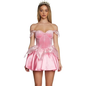 Dolls Kill Sleeping Princess Aurora Costume for Women – Tiara and Velvet Dress by Trickz N’ Treatz –