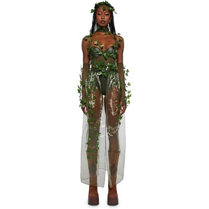 Dolls Kill Wood Nymph Inspired Costume – Green Ivy Poison Outfit by Trickz N’ Treatz
